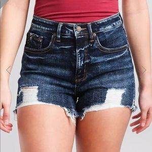 Buckle Black shorts Fit No. 75